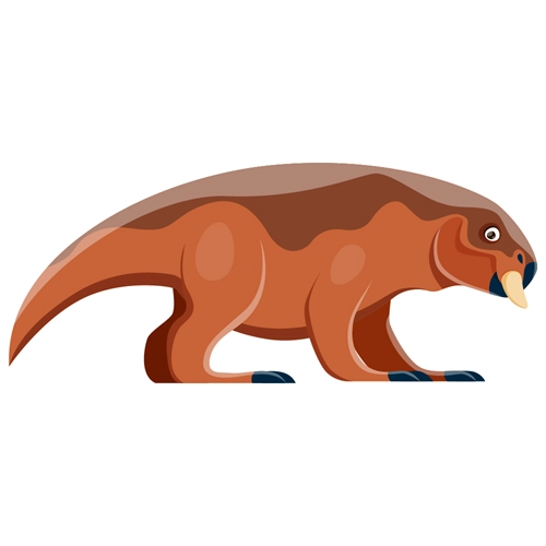 Lystrosaurus Dinosaur Sticker